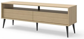TV stolík v dekore duba v prírodnej farbe 150x54 cm Lake – TemaHome