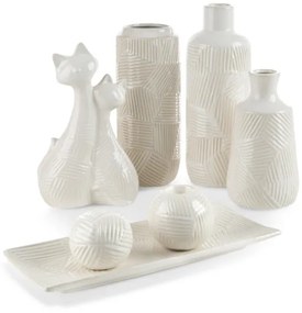 Dekoračný tanier ROMINE 01 krémový