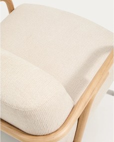 Béžové ženilkové kreslo Sylo – Kave Home