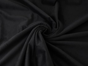 Zatemňovacie závesy Velvet čierna – 140 × 250 cm (2 ks)