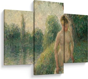 Obraz - Camille Pissarro, The Bather, reprodukcia (90x60 cm)