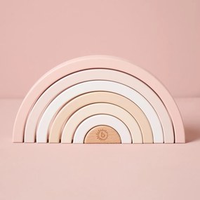 Bieco - Skladacia drevená dúha - jelenček Ella