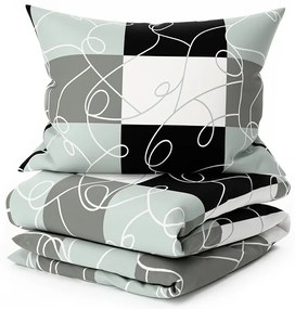 Bavlnené obliečky KASPARO BLEND sivé hotelová kapsa Rozmer obliečky: 70 x 90 cm | 140 x 200 cm