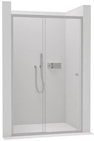 Cerano Varone, posuvné sprchové posuvné dvere 120x195 cm, 6mm číre sklo, chrómový profil, CER-CER-DY505-120-195