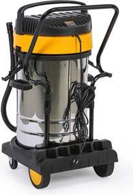 Priemyselný vysávač TOLSEN 79610, suché/mokré sanie, 3000 W, 80 l