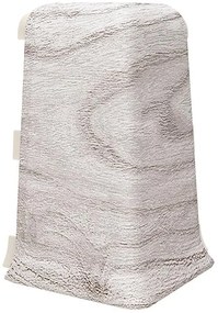 Rohová vonkajšia spojka Esquero Duo 656 Jilm sivá 2 ks