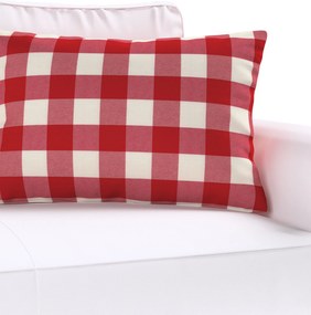 Karin - jednoduchá obliečka, 60x40cm farba produktu červená látka vzorované