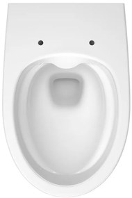 Cersanit Moduo CleanOn, závesná wc misa 53x36,5x36,5 cm s pomaly padajúcim WC sedátkom z duroplastu SET B904, biela, S701-724