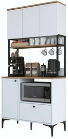 Jesy Walnut a biela skriňa