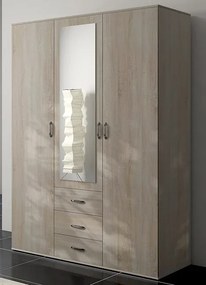 Šatníková skriňa Ozyrys 150 cm, dub sonoma