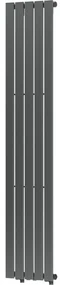 Mexen Boston, vykurovacie teleso 1800x376 mm, 740 W, antracitová, W213-1800-376-01-66