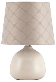 Rabalux 4380 - Stolná lampa ELLIE E14/40W béžová