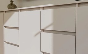 Sada 2ks komod Costa 200 cm kašmír