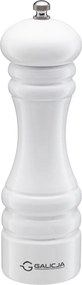Mlynček na soľ a korenie Pedro 18 cm - biela