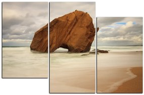Obraz na plátne - Skala na pobreží 1117D (120x80 cm)