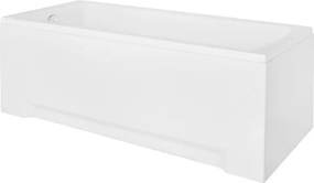 Besco Akrylátová obdĺžniková vaňa Optima Premium 160x70 (170x70) BESCO-Rozmery: 170x70, BESCO-Farba: Biela