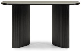 Konzolový stolek Pauline 140 cm černý