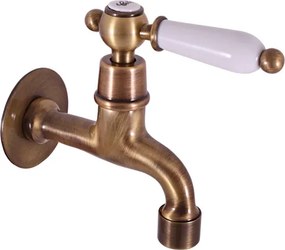 Slezák - RAV Umývadlová batéria na jednu vodu MORAVA RETRO - MK593SM, Stará mosadz (Bronz)