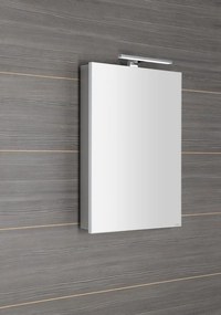 Sapho Sapho, GRETA galérka s LED osvetlením, 50x70x14cm, biela matná, GR050-0031