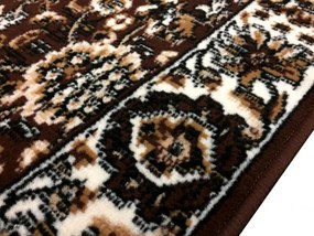 Sintelon, Behúň na mieru Practica 59 / DMD, šíre 80 cm, hnedá, chodba / predsieň