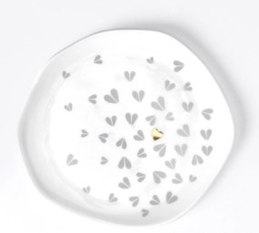 räder Porcelánový tanierik Hearts 14 cm
