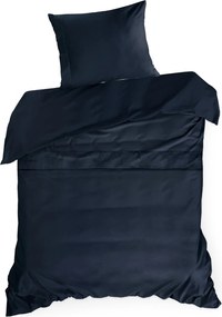 MAKOSATÉNOVÉ OBLIEČKY EVA MINGE ELEGANT1F 200X220 CM, 2 KS 70X80 CM TMAVOMODRÉ