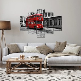 Obraz -Londýn s autobusom (150x105 cm)