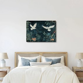 Obraz - Dve holubice (70x50 cm)