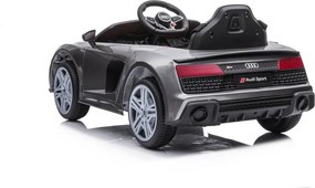 LEAN CARS Elektrické autíčko Audi R8 Lift A300 strieborné