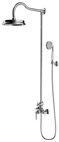 OMNIRES AM5244CR - Sprchová sada s batériou ARMANCE lesklý chróm