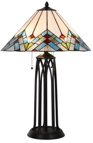 Veľká stolová Tiffany lampa Ø51*75