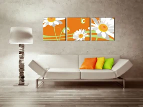 Ručne maľovaný POP Art obraz Flower | rôzne rozmery
