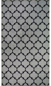 Sivý prateľný koberec 80x50 cm - Vitaus