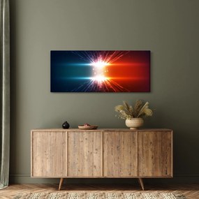 Abstraktný obraz aktívneho náboja (120x50 cm)