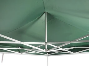 Rozkladací stan 3x4,5m - Profi hliníkový hexagon, Biela