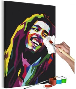 Obraz - maľovaný podľa čísel Bob Marley