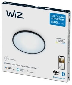 WiZ - LED Stmievateľné stropnvé svietidlo SUPERSLIM LED/16W/230V 2700-6500K Wi-Fi