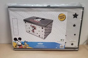 Úložný box na hračky MICKEY MOUSE 55x37 cm sivý
