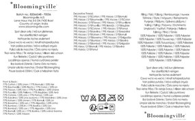 Dekoračný vankúš s prímesou ľanu 35x50 cm Chun – Bloomingville