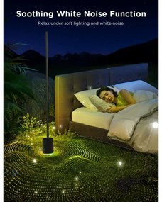 Govee - LED Stojacia lampa s reproduktorom Pro RGBICWW Wi-Fi + DO