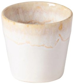 Biele kameninové šálky v súprave 8 ks na espresso 210 ml Grespresso – Costa Nova