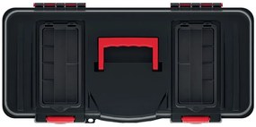 Kufr na nářadí CALIN 59,7 x 28,5 x 32 cm černo-červený