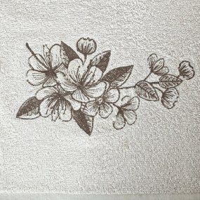 FROTÉ UTERÁK SOFIA SADA 1KS 30X50 CM, 1KS 50X90 CM, 1KS 70X140 CM STRIEBORNÁ