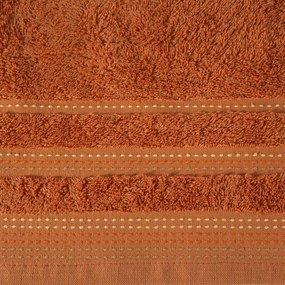 FROTÉ UTERÁK POLA SADA 3KS 70X140 CM ORANŽOVÁ