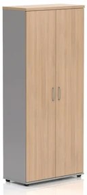 Vysoká skriňa Visio LUX 80 x 38,5 x 183,5 cm, dub