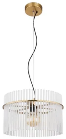 Globo 15698HM - Luster na lanku GORLEY 1xE27/60W/230V pr. 40 cm zlatá GL7507