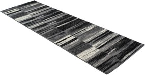 TA Koberec F809A TMAVO SIVÁ LACNÁ PP CRM Rozmer: 70x150 cm