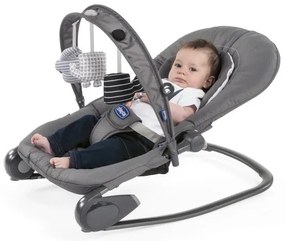 Chicco - Detská hojdačka HOOPLA tmavošedá