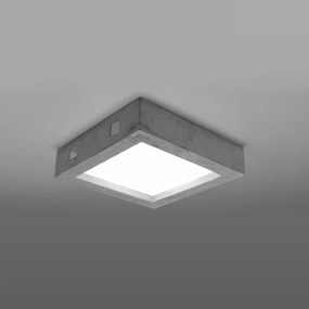 Stropné LED svietidlo Riza, 1x LED 18w, 3000k, betón