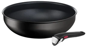 Hliníková panvica s nepriľnavým povrchom/s odnímateľnou rukoväťou ø 26 cm INGENO Eco Resist L3979302 – Tefal